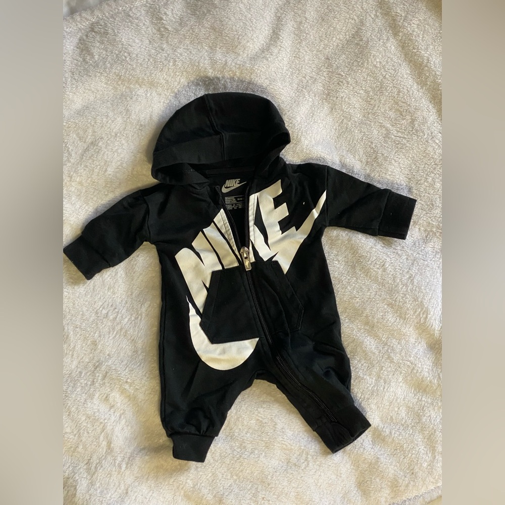 Nike Newborn Black One Piece